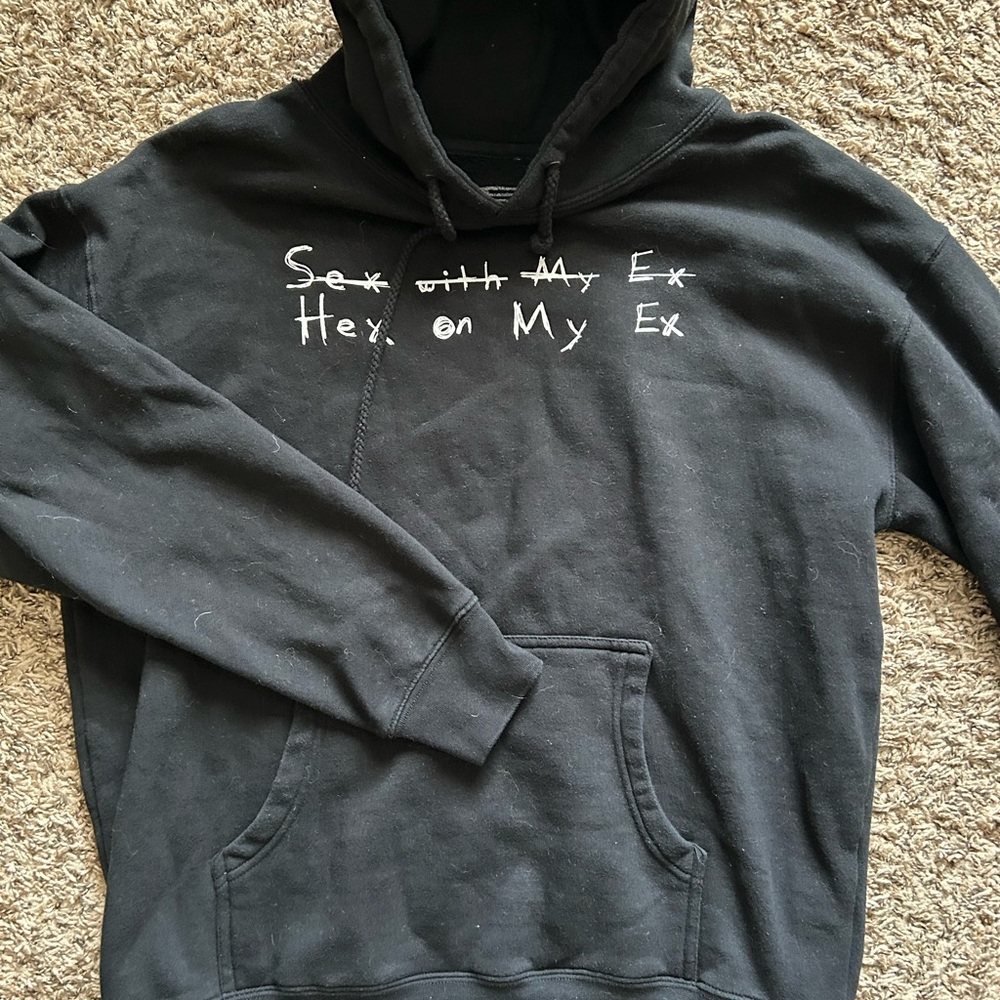 Dolls Kill Black Graphic Hoodie